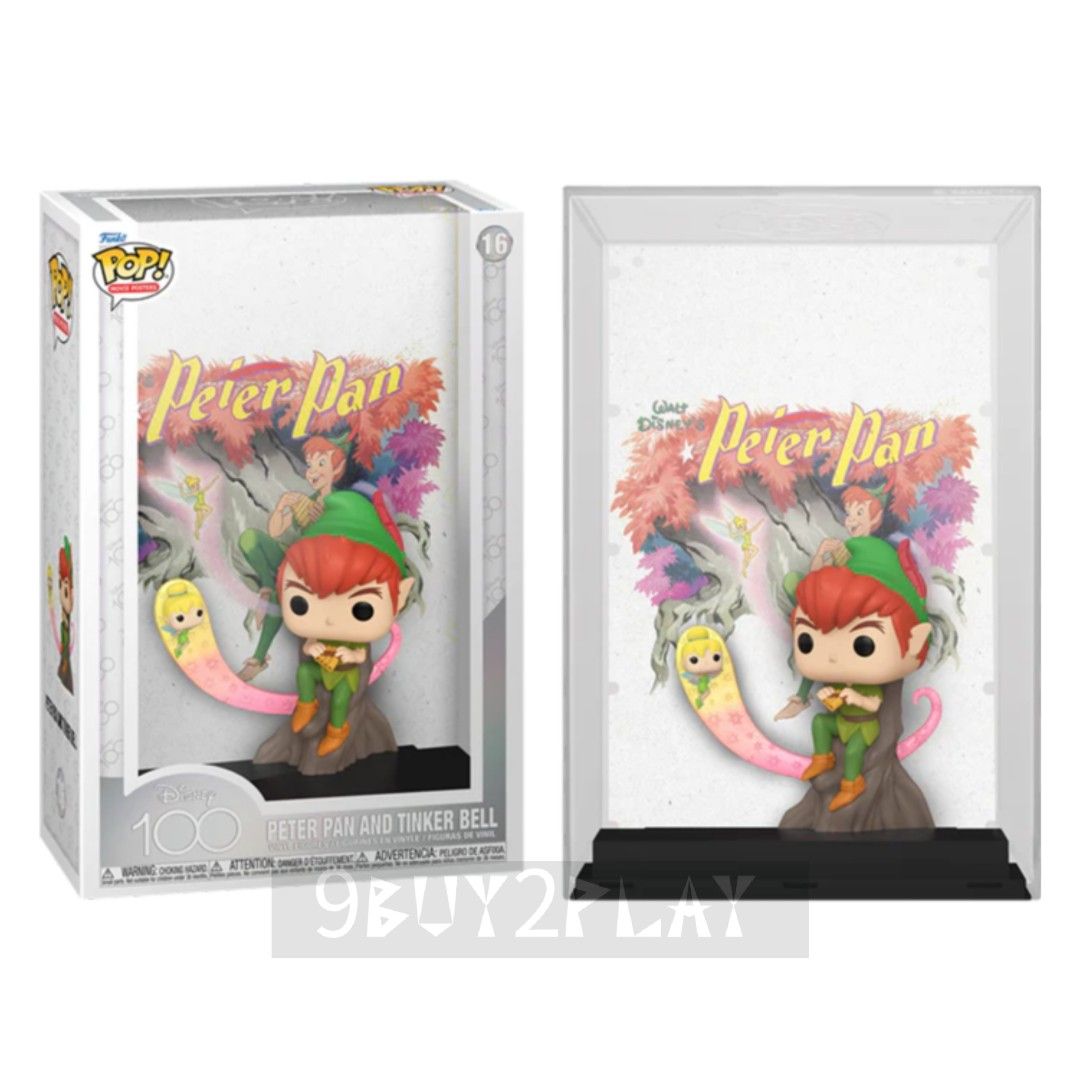 Funko Pop!: Disney Peter Pan 70th - Set of 5 Hook, Peter Pan