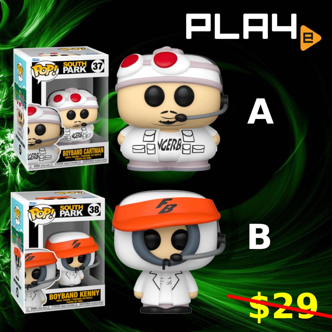 Funko POP! South Park Boyband Brand New, Hobbies & Toys, Toys & Games ...
