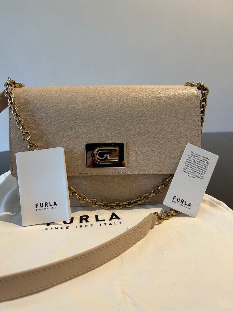Furla 1927 beige sale