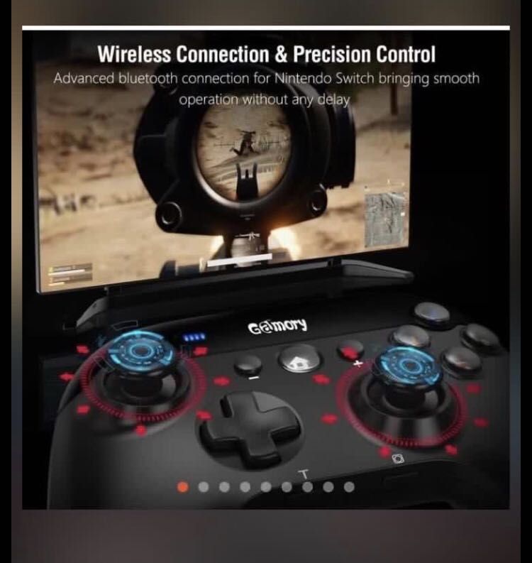 Game controller for Switch /PC / Android (Category: Controllers) located in Singapore. Submitted by fast_good_and_cheap (Listing ID 1231555542, Image 3). Description: Blk 467B yishun Ave 6 Yishun mrt .