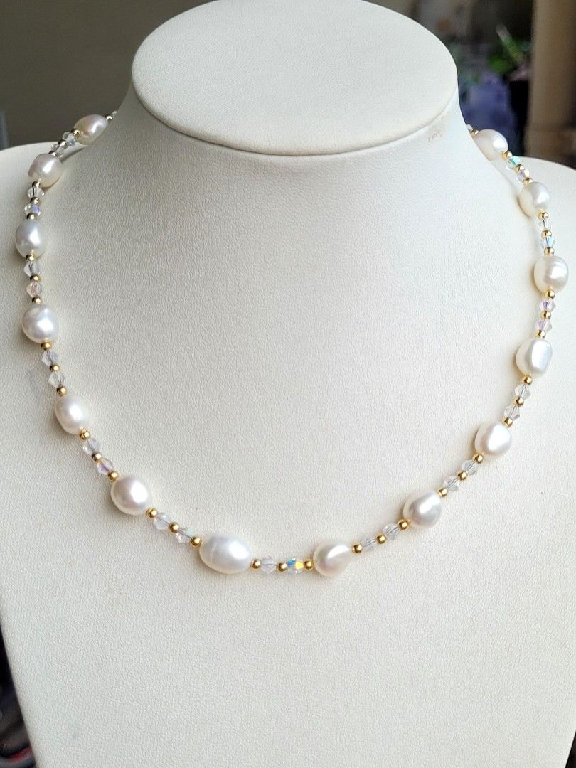 Genuine pearl necklace top price
