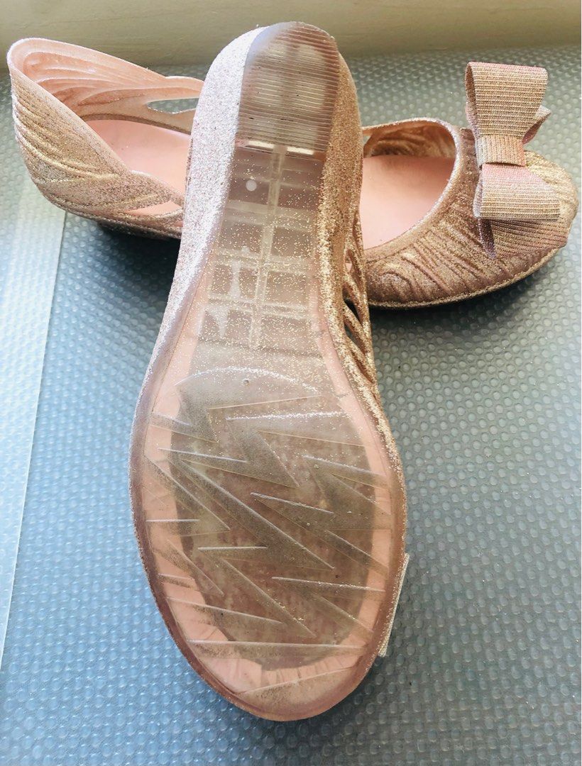 Glitter jelly online shoes womens