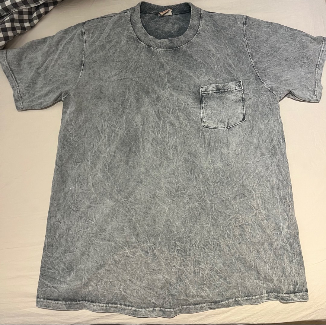 Goodwear heavy weight washed tee (洗水made is USA), 男裝, 上身