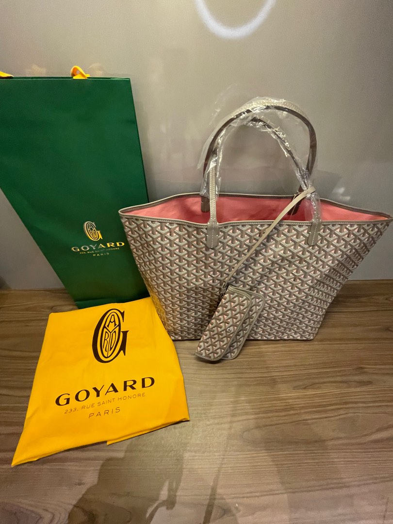 FWRD Renew Goyard Anjou PM Tote Bag in White