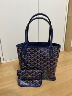 New Goyard Anjou PM Tote Rabbit Trunk Orange 2023 Limited