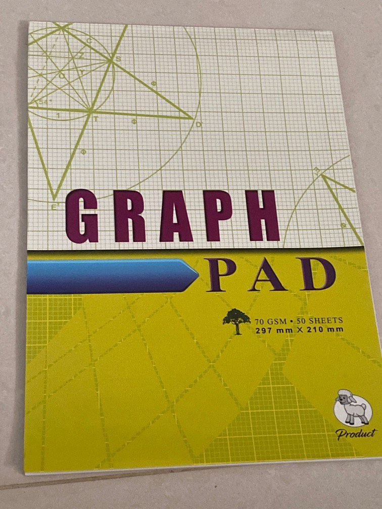 Graph paper, Hobbies & Toys, Stationery & Craft, Stationery & School