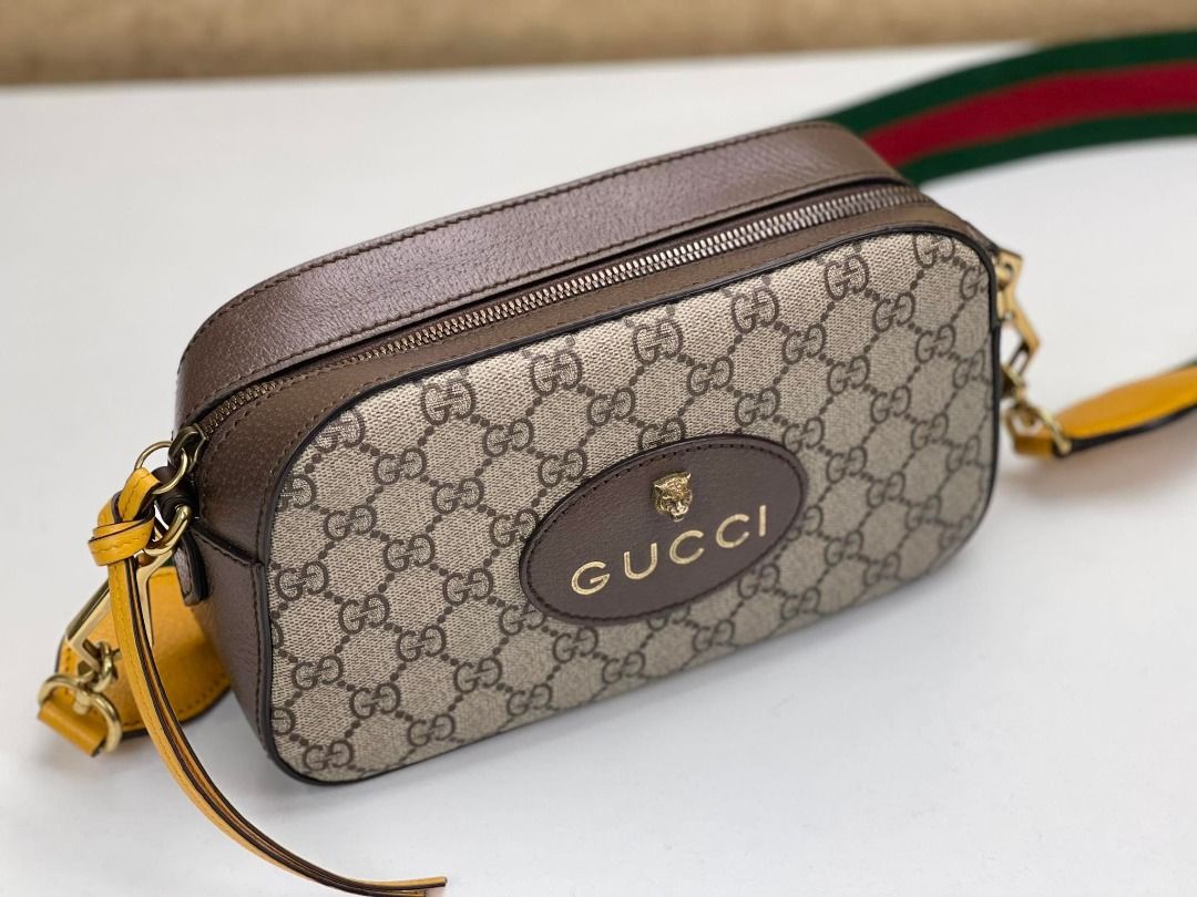 GUCCI 476466 NEO VINTAGE GG SUPREME MESSENGER BAG