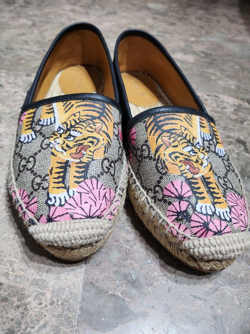 Gucci tiger discount espadrilles