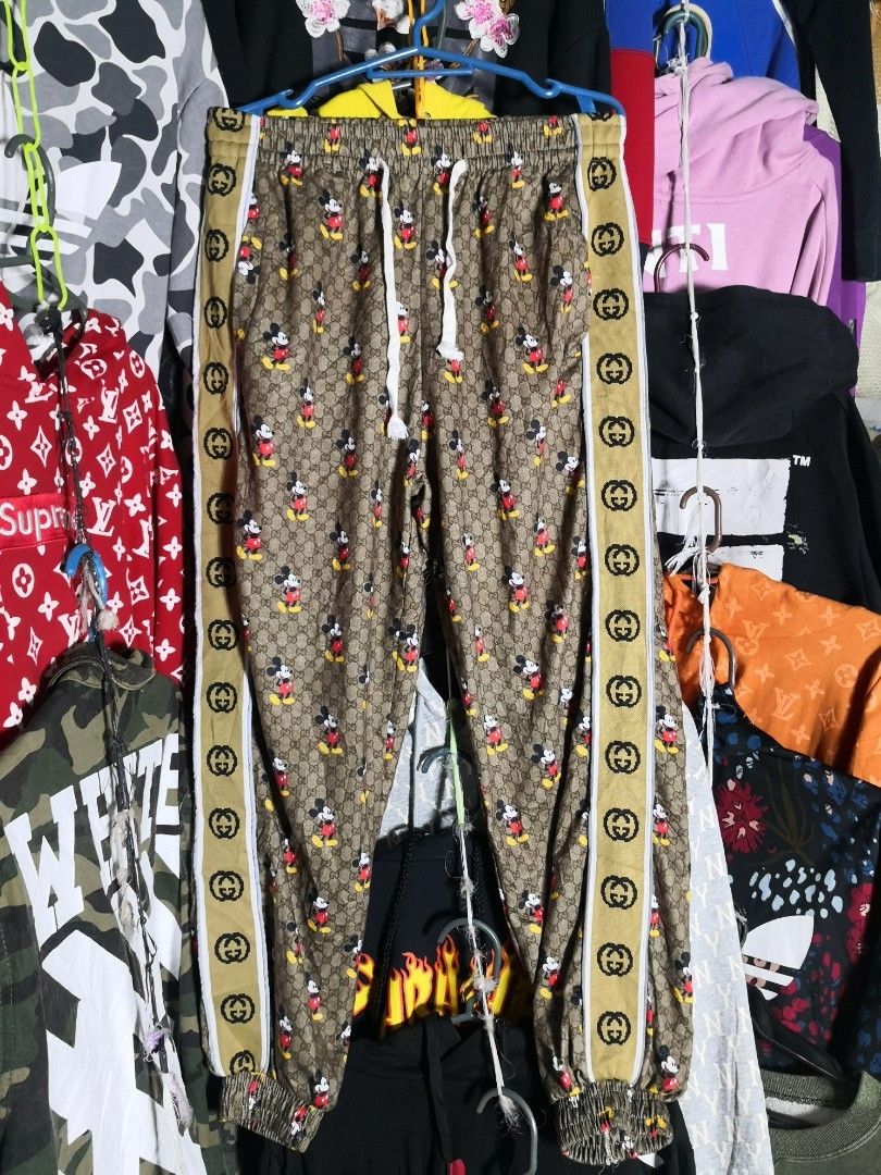 Gucci mickey hotsell mouse sweatpants