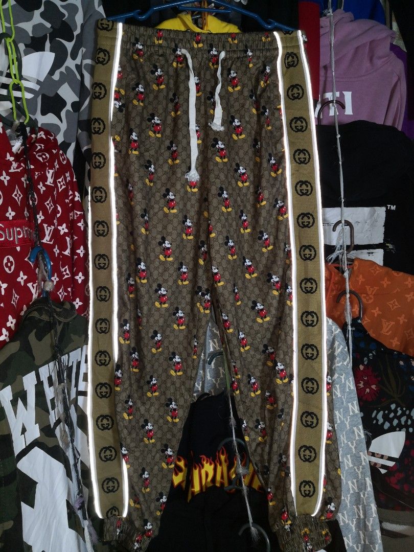 Gucci mickey sales mouse joggers
