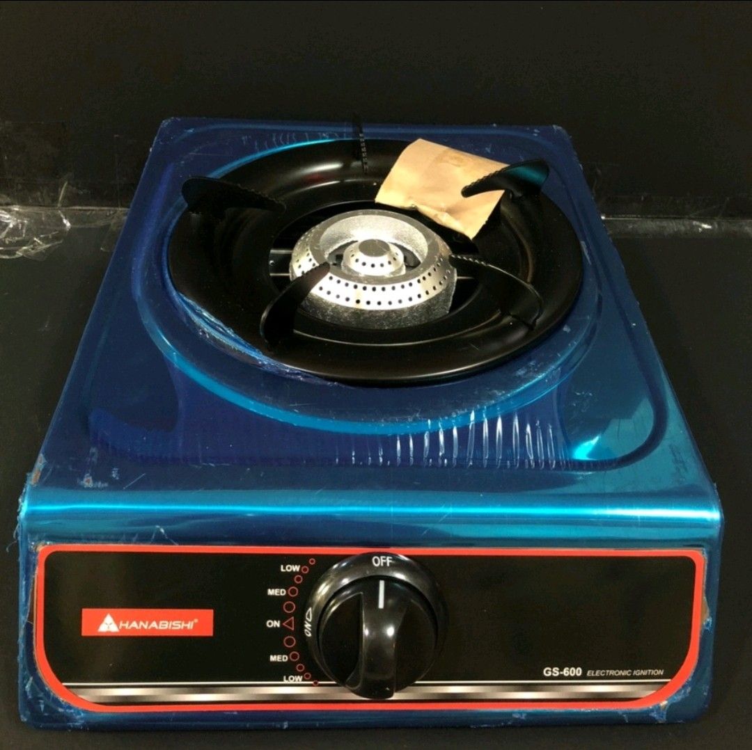 Hanabishi single burner gas stove, TV & Home Appliances, Kitchen