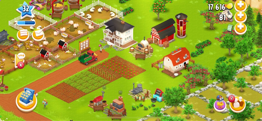 Hay Day Level 32, Video Gaming, Video Games, Others On Carousell