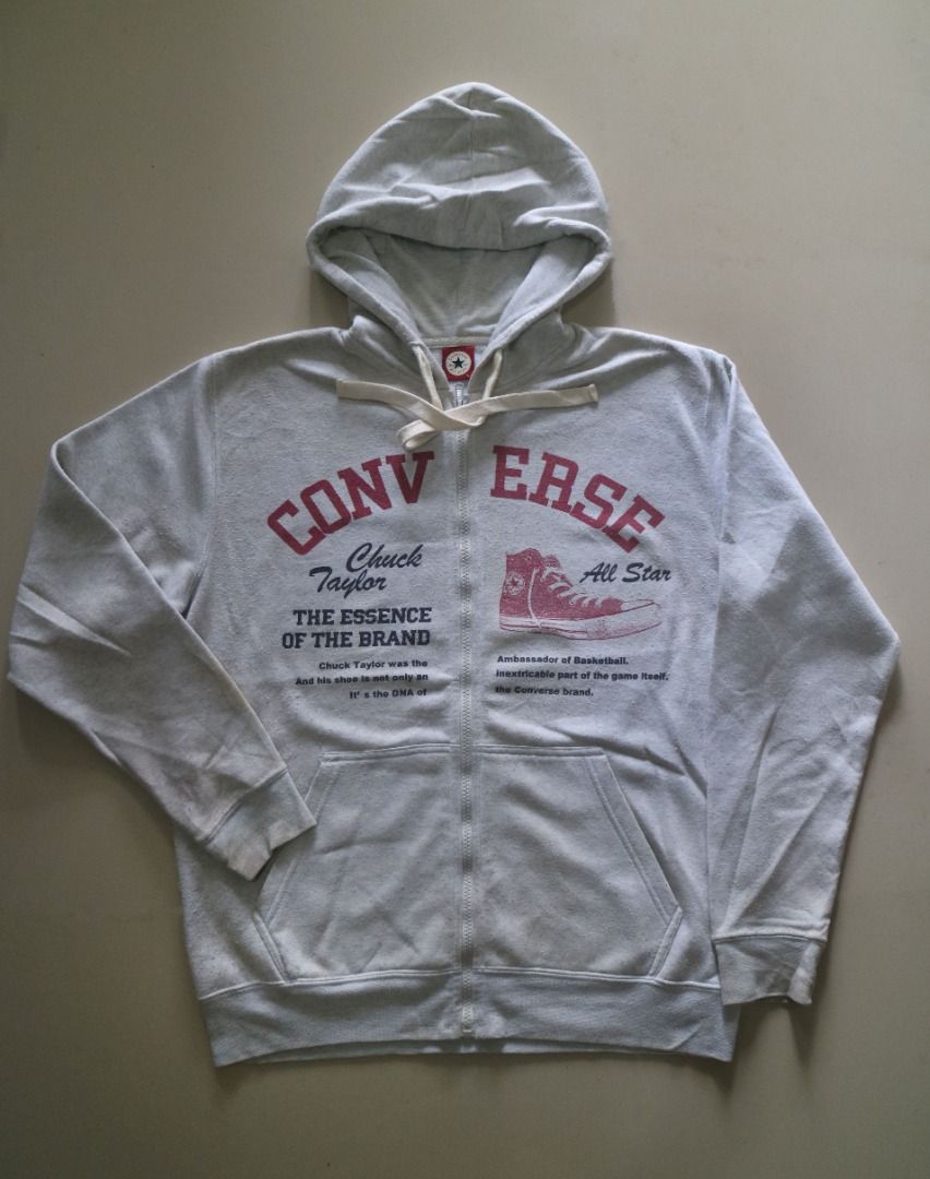 Hoodie Zipper Converse Chuck Taylor
