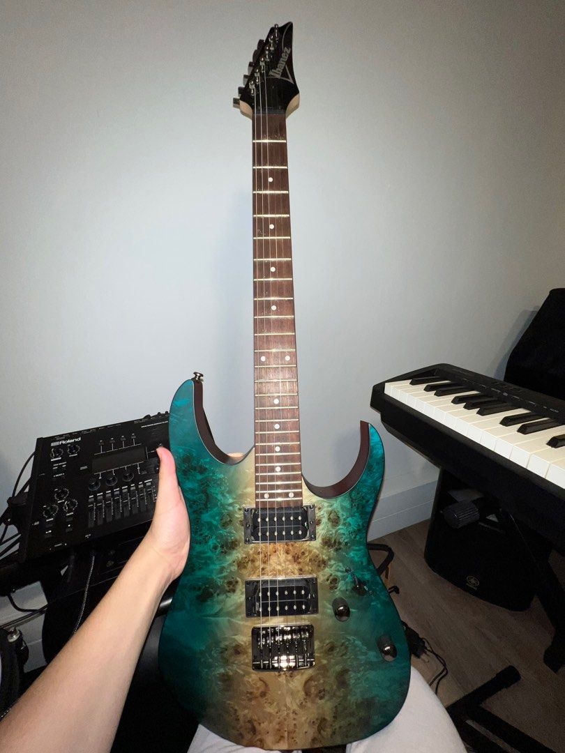 Hobbies　Toys,　Ibanez　Electric　Musical　Instruments　on　RG421　Guitar,　Media,　Music　Carousell