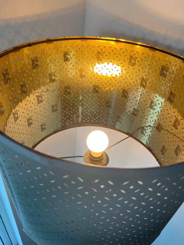 IKEA Grey Lamp, Furniture & Home Living, Lighting & Fans, Lighting on