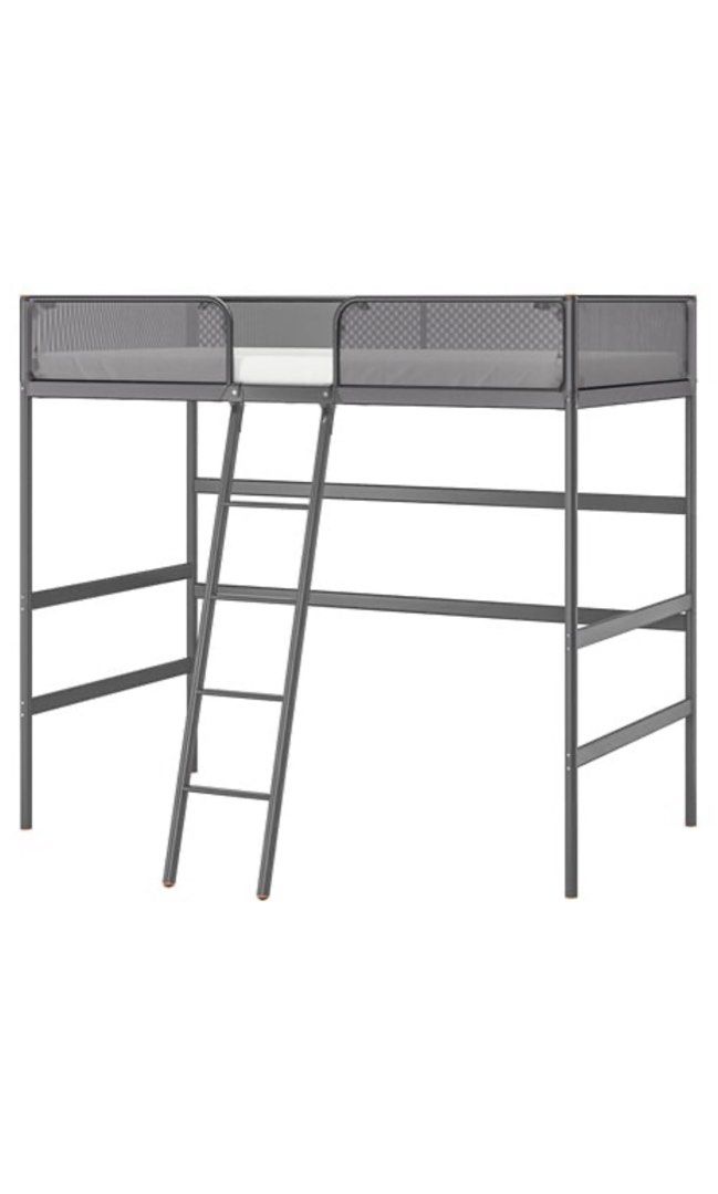 Ikea Loft Bed Frame, TUFFING Loft bed frame mattress sold separately