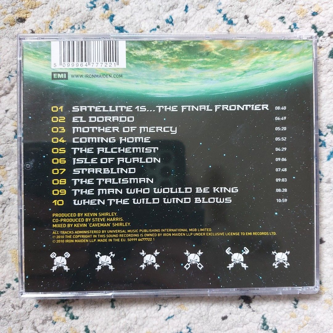 Iron Maiden The Final Frontier CD, Hobbies & Toys, Music & Media, CDs & DVDs on Carousell