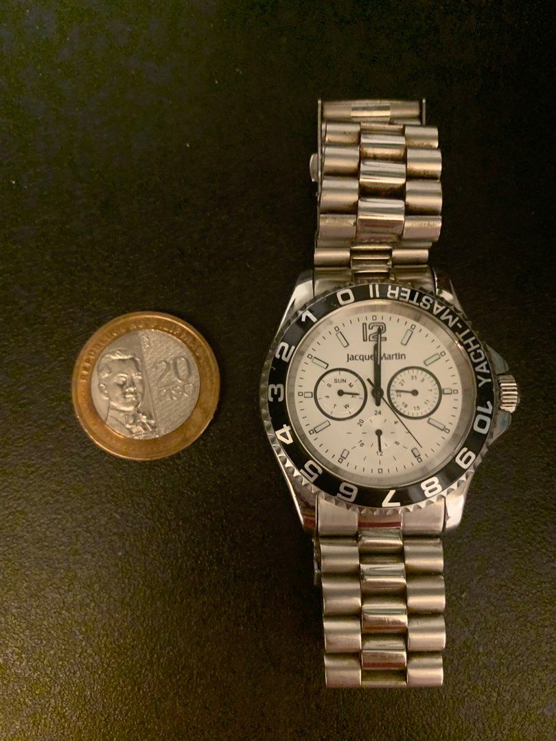 Jacque Martin Yacht Master Water Resistant