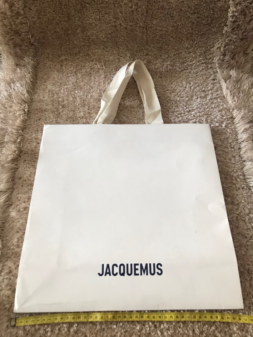 Jacquemus paper bag paris kantong belanja new authentic bs diy jadiin ...