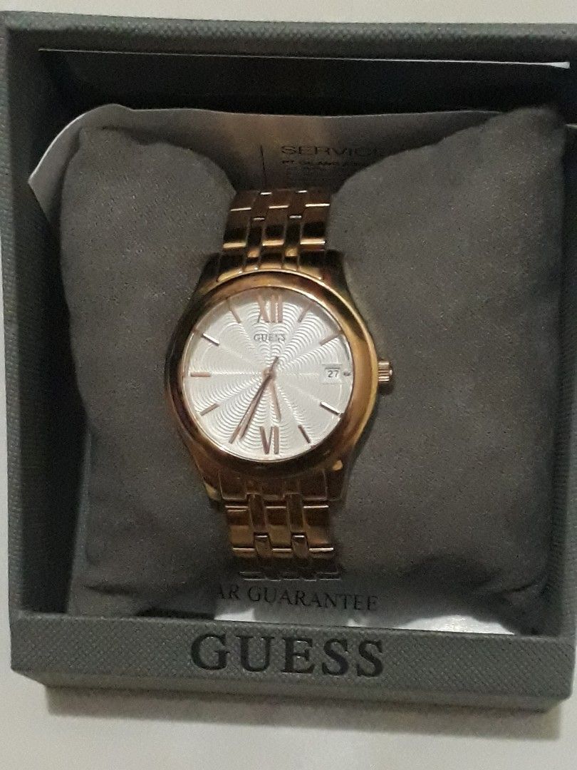 Jam Tangan Guess original branded wanita, Fesyen Wanita, Jam Tangan di