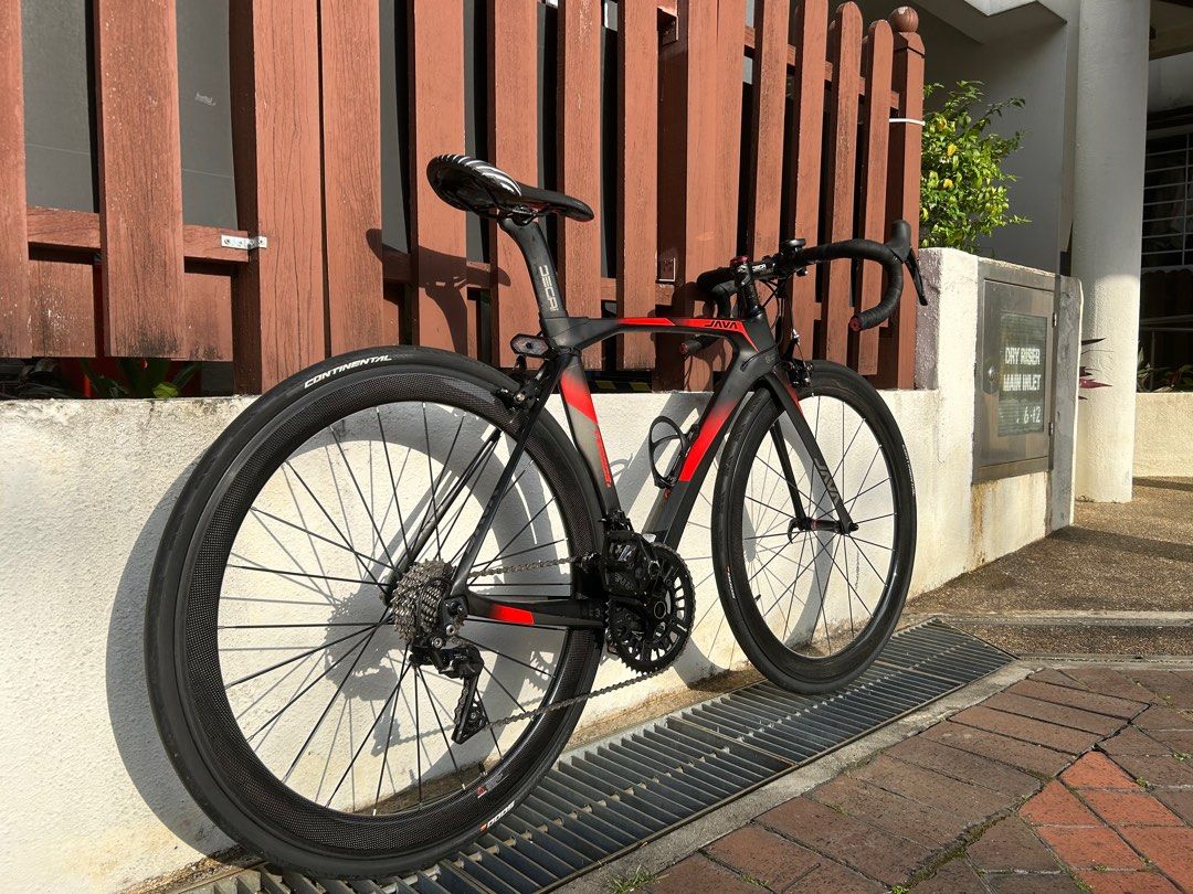 Java Feroce 2, J-F2, Aero Full Carbon Road bike, Sports Equipment ...