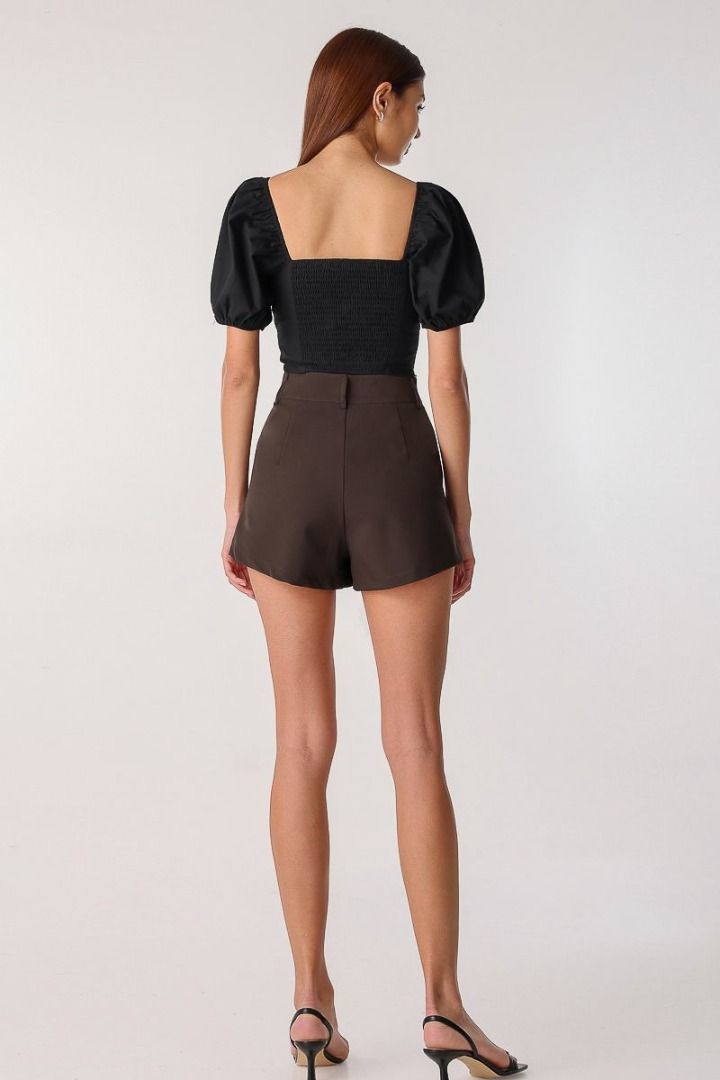 Fitted high waisted shorts store