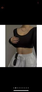 Kalessandra Madison Crop Top black