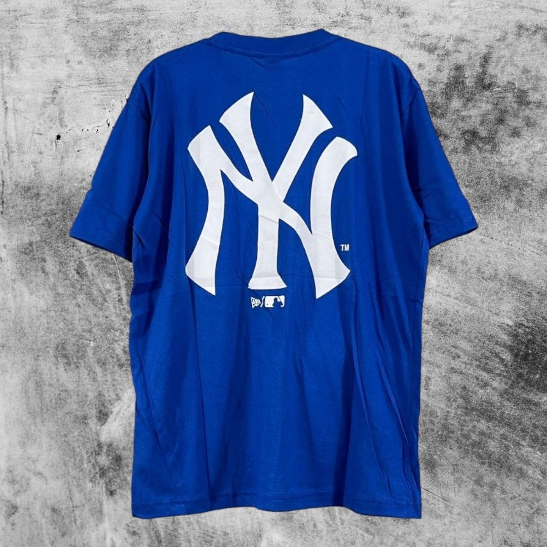 ADIDAS X MLB YANKEES JERSEY, Fesyen Pria, Pakaian , Atasan di Carousell