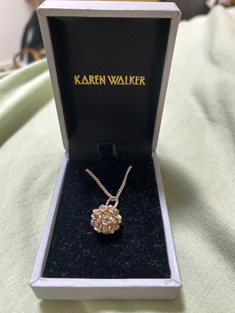 Karen walker flower ball sales necklace