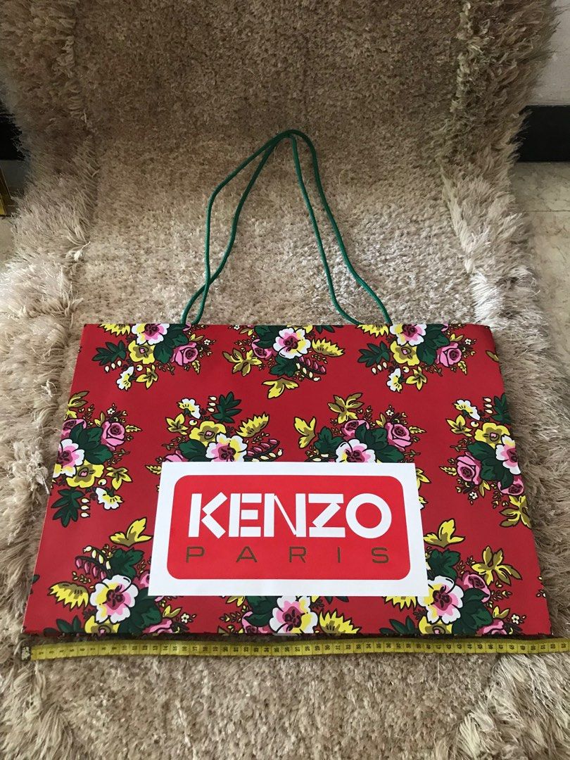 Kenzo paper bag store