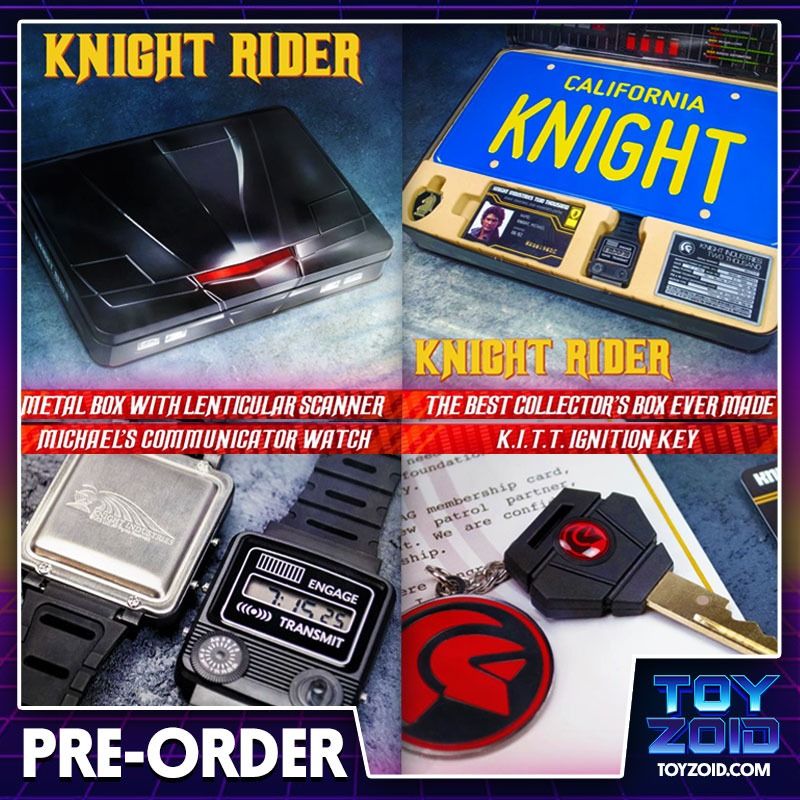 Knight Rider F.L.A.G. Agent Kit includes Commlink Replica Watch License