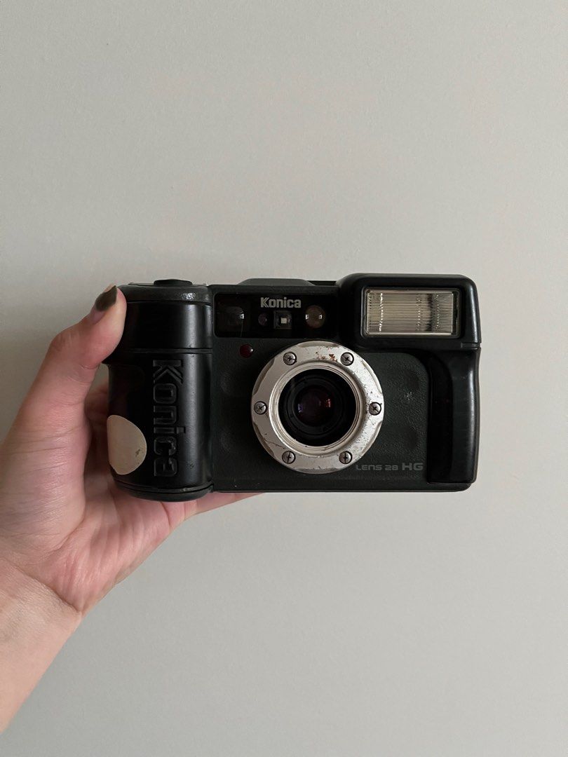 KONICA FILM CAMERA, Photography, Cameras on Carousell