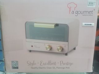 La Gourmet Healthy Electric Oven 12L - Flamingo Pink