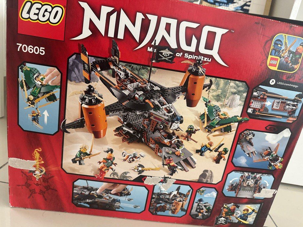 Lego ninjago sales set 70605