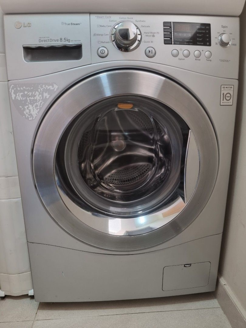 LG Washing Machine 8.5 Kg front load, TV & Home Appliances, Washing