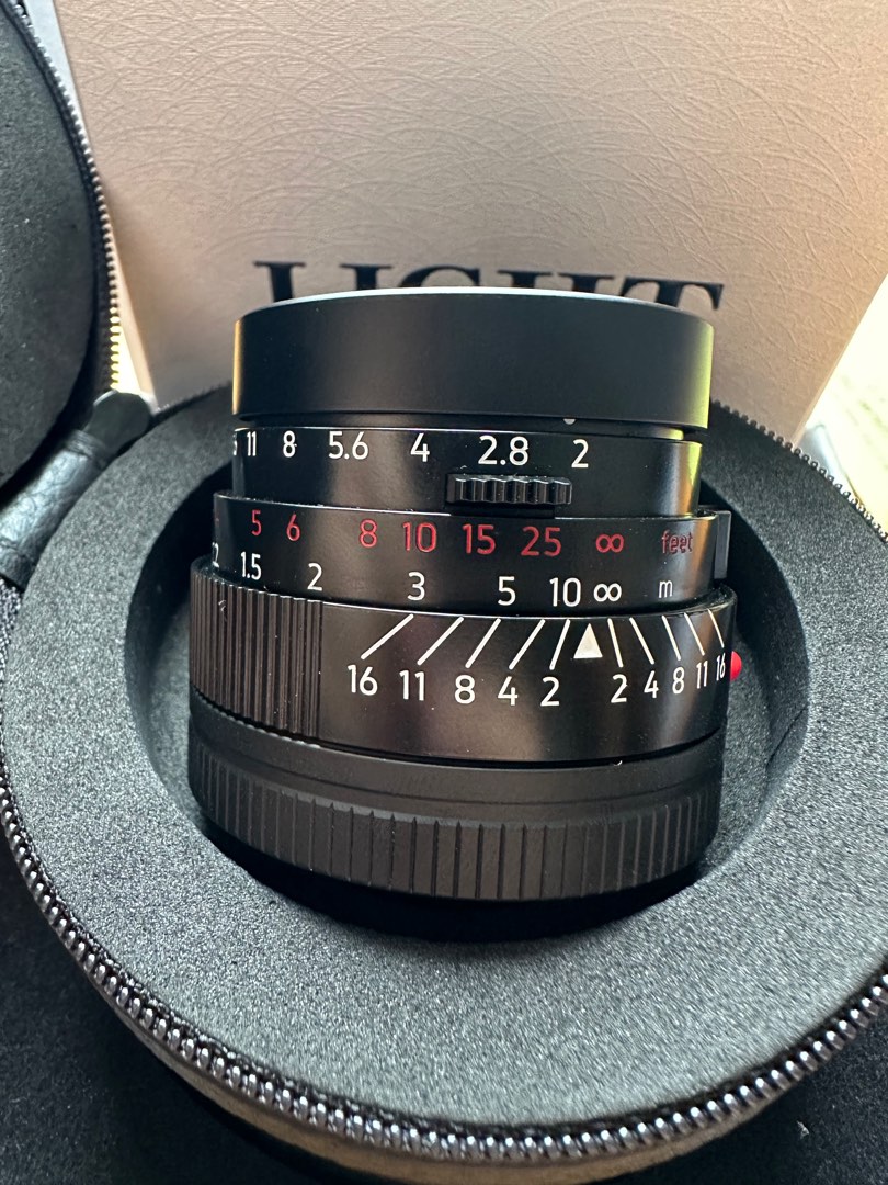 Light Lens Lab Elcan 50mm f2 mint condition with box (Leica M mount