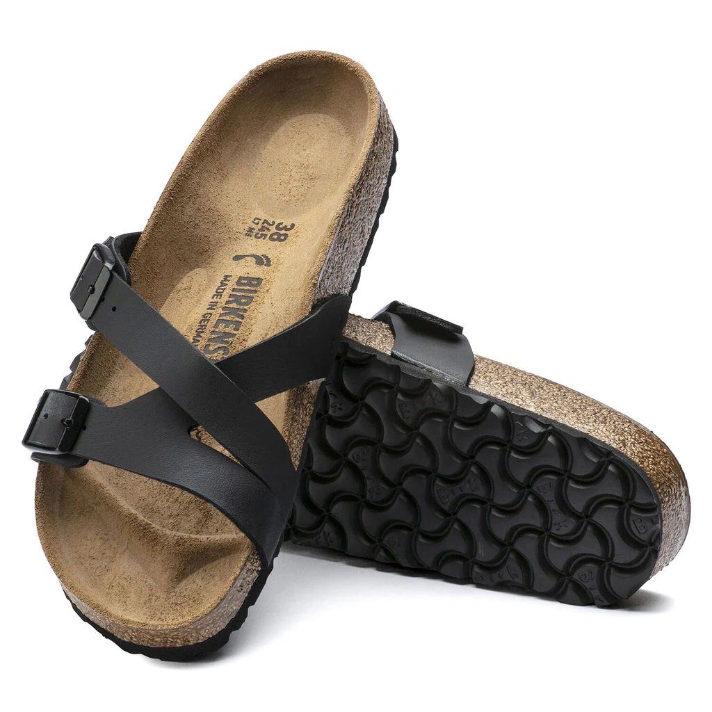 Like new Birkenstocks Yao Birko Flor sandals in black Women s