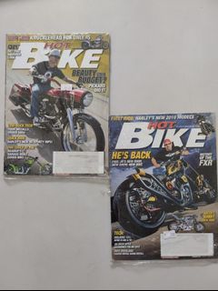 Like New HOT BIKE and CYCLE WORLD MAGAZINES - US EDITION - issues 2010 2011 2013 2014 motorcycle big bike harley-davidson harley davidson