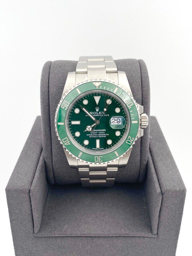 Rolex hulk discontinued 2018 outlet