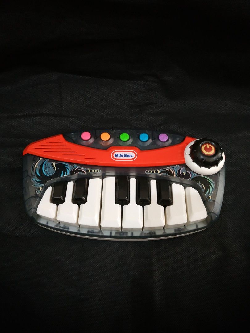 Little Tikes Pop Tunes Musik Keyboard Piano Hitam Suara Lampu limited edition Batman Toys Collectibles Mainan di Carousell