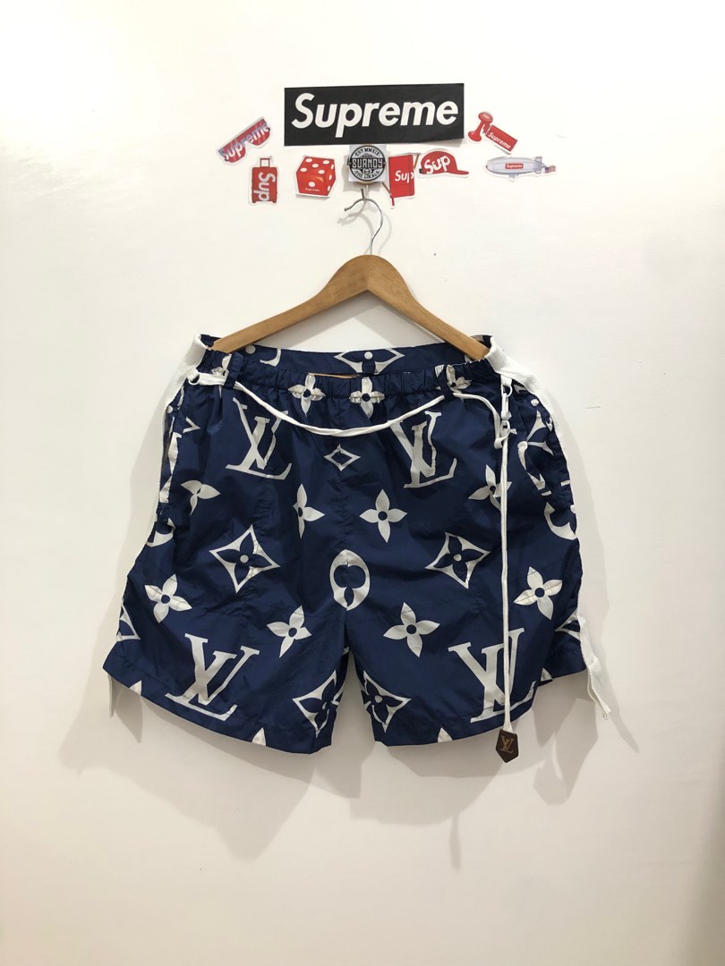supreme louis vuitton swim trunks