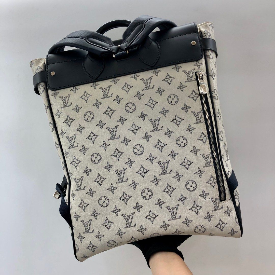 LOUIS VUITTON M54125 Monogram Savannah Steamer Backpack Canvas