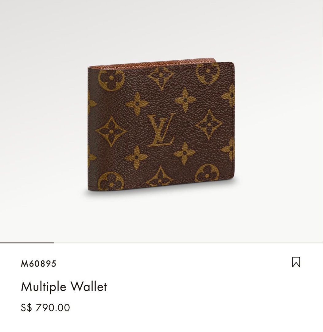 Louis Vuitton MONOGRAM Multiple wallet (M61695, M60895)