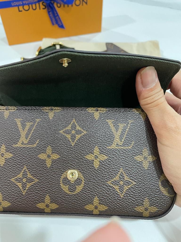 louis vuitton felicie strap & go monogram, Luxury, Bags & Wallets on  Carousell