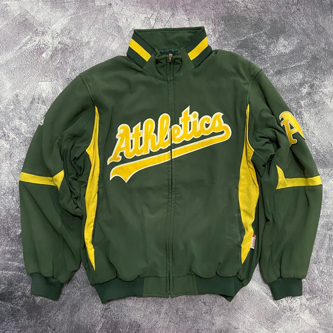 Jaket dodgers majestic la vintage mlb jaket nba, Fesyen Pria, Pakaian ,  Baju Luaran di Carousell