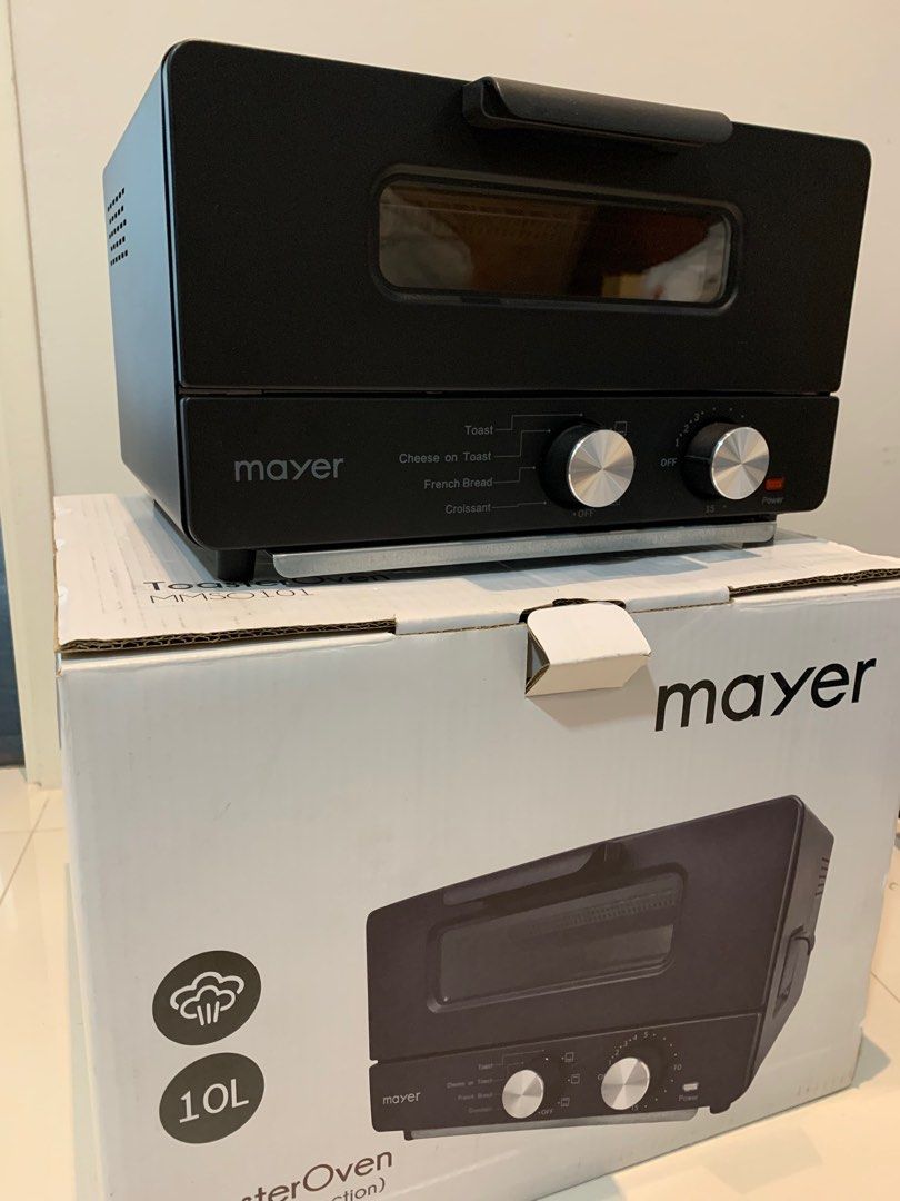 Mayer Toaster Oven (with steam function) 10L, TV & Home Appliances