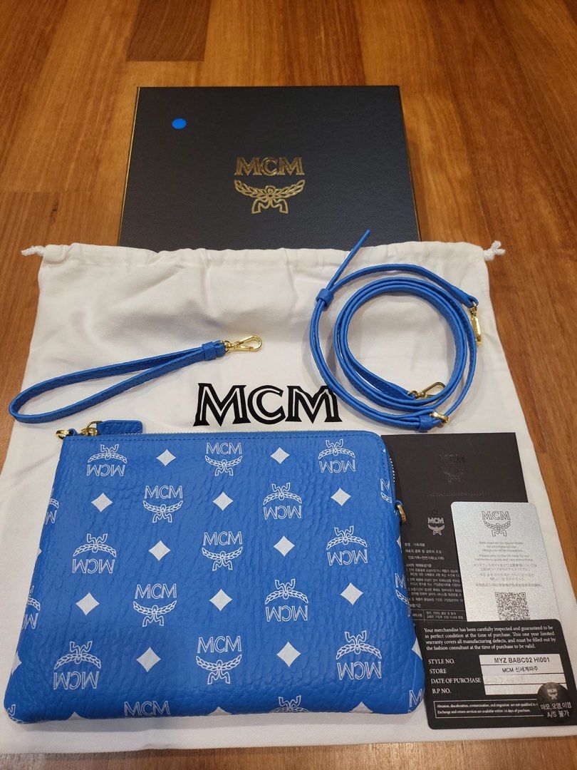 Mcm visetos pouch sale
