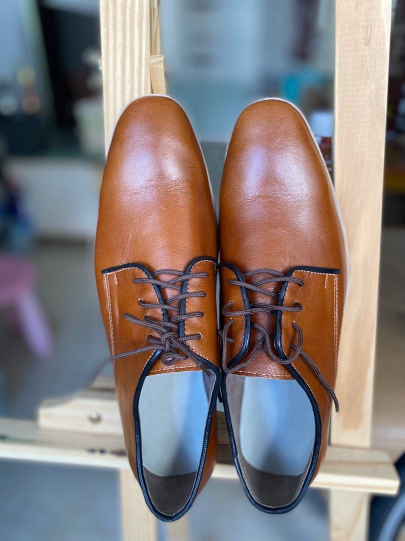 Men's formal shoes tan colour online
