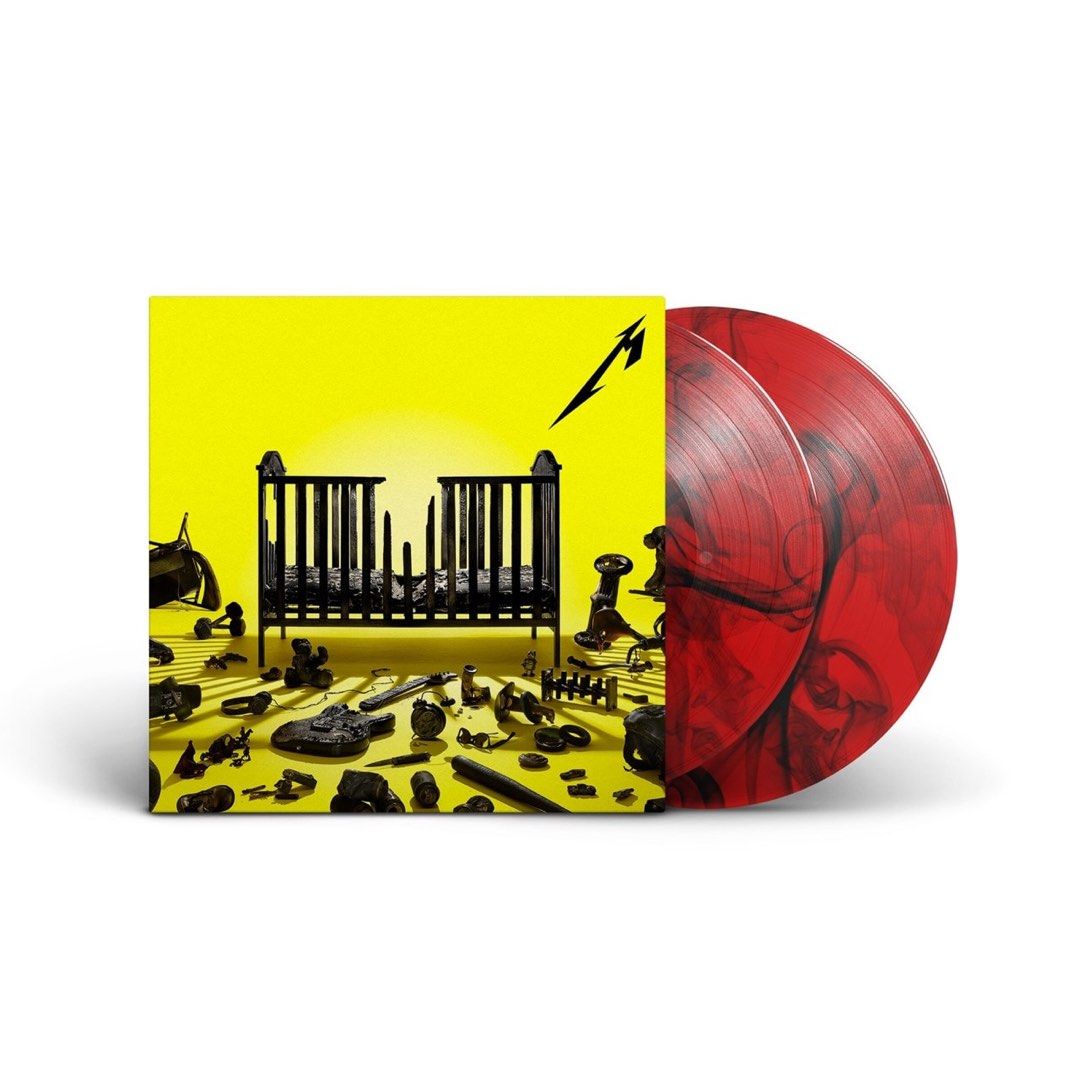 Metallica 72 Seasons Red and Black Marble Midnight Violet