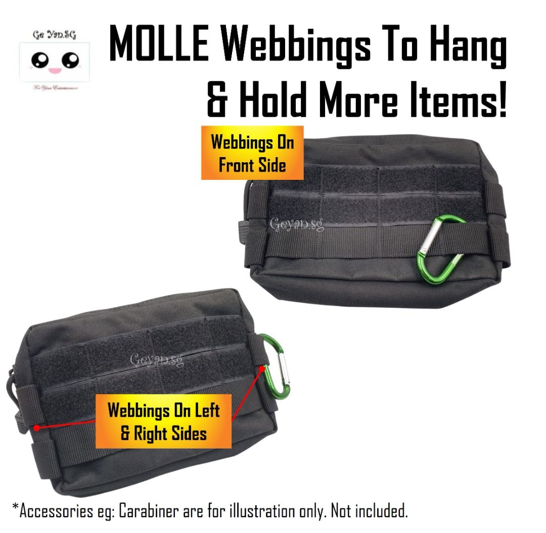 Tactical cheap side pouch